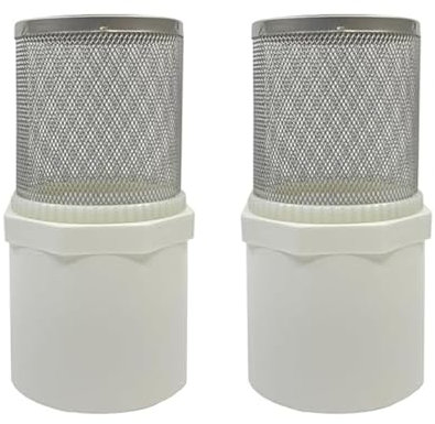 2 filtros de manguera de jardín, filtro de malla de PVC de 32 mm, kit de filtro de agua para lavadora a presión, accesorio de manguera de jardín, filtro de malla de acero inoxidable para tubería de