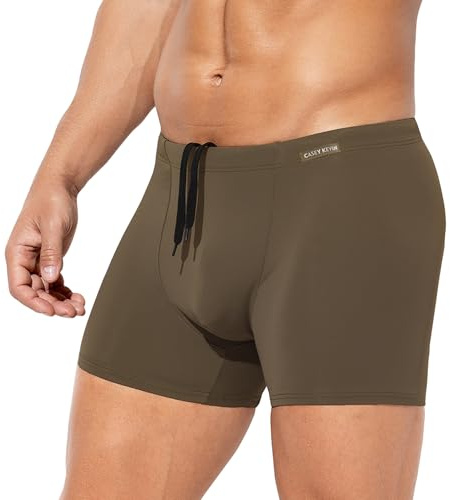 Casey Kevin Bañador Hombre Secado Rápido | Bañadores de Natación Pantalones Cortos de Baño para Hombres Shorts