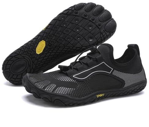 YXADGML Outdoor Wading Shoes Beach Shoes Swimming Diving Water Shoes Fitness Sea Barefoot Summer Outdoor Wading Shoes(Black,50)
