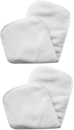 CHILDWEET 2 Pezzi Teli Assorbenti Lavabili per Adulti in Microfibra Bianco, Alta Assorbenza e Design Traspirante per Anziani Uomini in Ambienti Estivi
