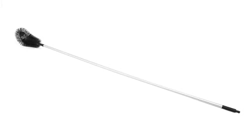 Zunate Nettoyeur de Gouttières Longue Portée |Garde-gouttière à Poteau Télescopique pour l'enlèvement des Feuilles de Toit