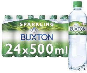 Buxton Sparkling Natural Mineral Water 24x500ml