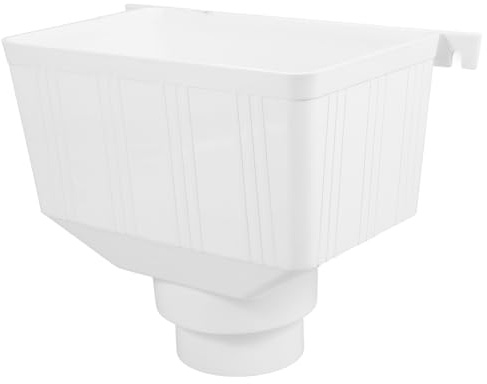 DOITOOL Gutter Connector, Gutter Downspout Adapter, Rain Gutter Downspout Extensions, Downspout Diverter, Universal Downspout to Drain Pipe (10.4X5.8X8.3 inch)