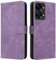XINNI Housse pour OnePlus Nord 3 5G Etui, RFID Protect PU/TPU Cuir Coque Magnétique Portefeuille, Violet