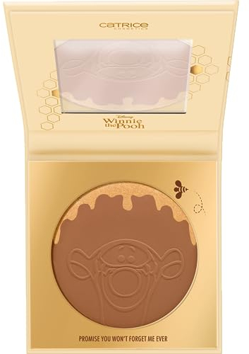 Catrice Disney Winnie the Pooh Soft Glow Bronzer, Nr. 020, Braun, vegan, ölfrei, ohne Parabene, ohne Mikroplastikpartikel, 1er Pack (9g)