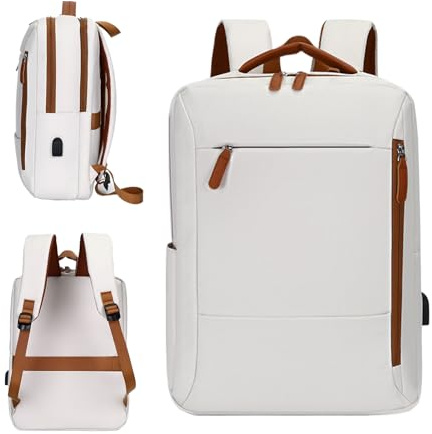 Fyrdyn Zaini da Donna per Università | Borsa Laptop da Viaggio e Lavoro | Zaino 38 cm con Design Casual per Ufficio College Escursionismo Volo Palestra Pendolarismo Quotidiano Vacanza Viaggio