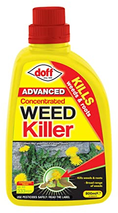 Doff Advanced Concentrated Weedkiller, Treats Up To 400Sq.M