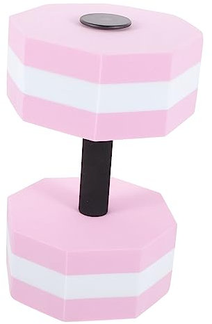 VANZACK Wasser Hanteln Für Pool-training Eva Gewichte Für Wassergymnastik Leicht Einfach Zu Handhaben Für Fitness Aquafitness in Pastellpink Weiß