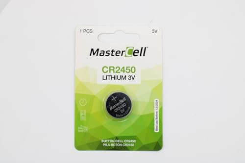 CR2450 3 V Pile Bouton au Lithium, Blister Individuel - Longue durée