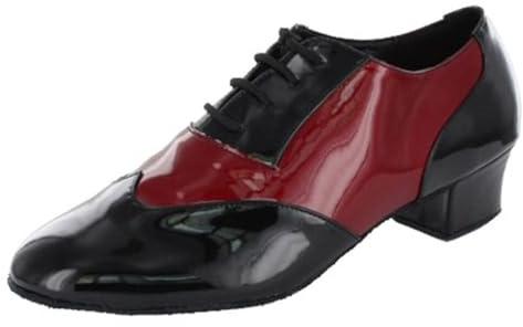 MGM-Joymod Zapatos de baile clásicos para hombre con cordones cerrados Salsa Tango Samba Jazz Rumba Salón de Baile Latino Moderno Zapatos de baile Noche Zapatos de boda