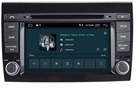 JINFOLI DSP Carpaly Android 11 Car Multimedia Player WIFI Stereo GPS Navigation 2 Din Car Radio, for Fiat, Bravo 2007 2008 2009 2010 Impianto audio stereo per auto