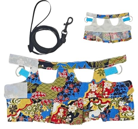 Harnais pour reptile lézard – Harnais réglable pour petits animaux, fournitures pour reptiles amphibiens, gilet pour l'entraînement et la marche