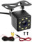 Telecamera di retromarcia con visione notturna 8 LED per auto, posteriore grandangolare 170°, impermeabile IP68, 12 V universale aiuto parcheggio di emergenza con cavo per automobile camion SUV