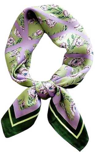 Traziewell Satin Bandana Headscarf Woman Head Scarf for Sleeping
