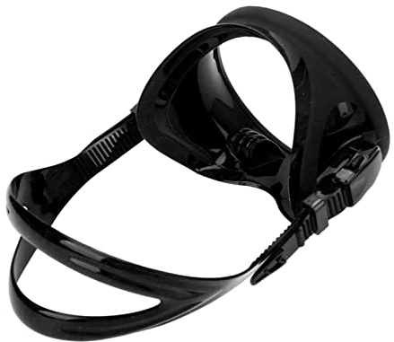 Vvikizy Lunettes de Plongée avec Tuba pour Hommes et Femmes, Anti-buée, Conception Confortable et Anti-Fuite pour Les Activités de Plongée et de en Apnée, Silicone de qualité Alimentaire (Noire)