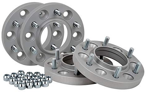 Spurverbreiterung Aluminium 4 Stück (20 mm pro Scheibe / 40 mm pro Achse) inkl. Teilegutachten
