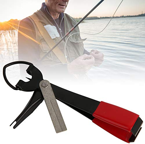 Coupeur de Ligne, Outil Nœud Rapide Portable en Métal Durable pour Pêcheurs Amateurs Experts Pêche à la Mouche Mer Eau Douce Accessoire Sportif Innovant for Scénarios Plage Rivière