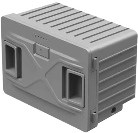 Quixpszto Refrigerador for Coche con batería de Litio integrada de 15600 mAh y batería extraíble, Compatible con Alpicool TA/TAW/TS/TW/TWW/P8/CX, 12/24 V CC, 120 a 240 V CA.(Bianco)