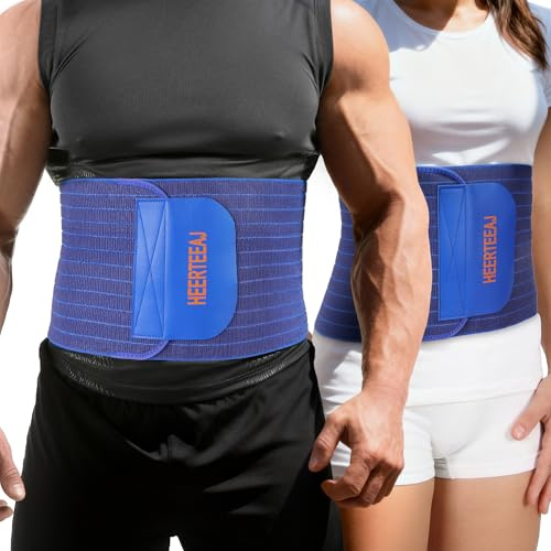 Cinturón para Hernia Umbilical por I Faja para Hernia Abdominal, Ayuda a Aliviar el Dolor I Banda Elástica para Hernia Incisional, Ventral, Epigástrica para Hombre y Mujer
