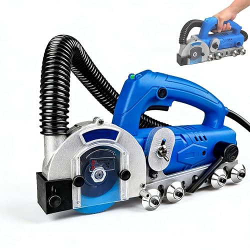 Herramienta removedora de lechada de alta potencia de 1200 W, limpiadora eléctrica de juntas de azulejos de 9000 RPM, para renovación de pisos de baño y proyectos de rejuntado de bricolaje.