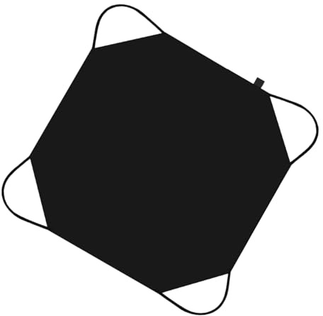 Zhoushen Manta ignífuga con asa, a prueba de agua, para barbacoa y camping, protector de suelo, almohadilla aislante para pícnics