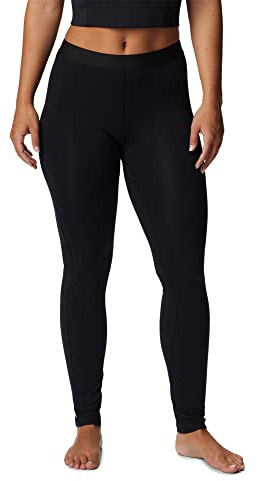 Columbia Midweight Stretch Tight, Pantalones Ropa Interior Térmica para Mujer, Black, Talla M/R
