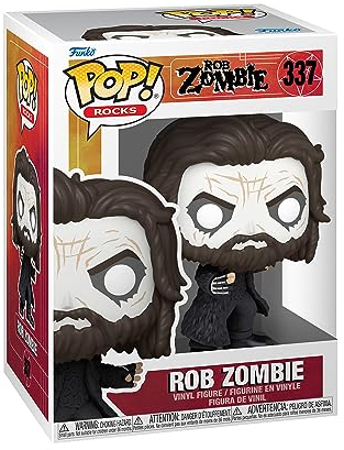 Funko Pop! Rocks: Rob Zombie - (Dragula) - Figura de Vinilo Coleccionable - Idea de Regalo- Mercancia Oficial - Juguetes para Niños y Adultos - Music Fans - Muñeco para Coleccionistas y Exposición