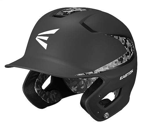 Easton Mojo Baseball-Schlaghelm, Senior (19,5 - 19,5 cm), Schwarz