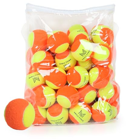 MRYCZ FYRHD Youth Felt Tennis Balls, Low Compression for Kids, Beginners