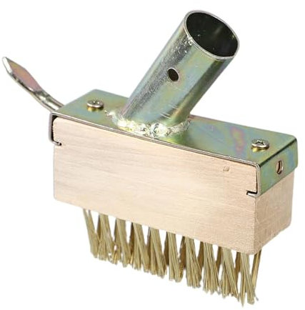 Strumento per la rimozione del muschio per finitrici, rimozione del muschio del , spazzola per la rimozione di stucco, strumento multifunzionale di 45 gradi, diserbo manuale per