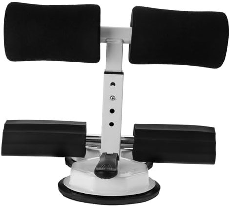KITANDOVE Bauchpresse, Sit Up Assistent, Fixierung, Crunches Hilfe, Bauchmuskeltrainingsstange, Tragbares Sit Up Hilfsgerät, Bauchfitnessgerät, Sit Up Trainingsgerät, Fußhalter Für Sit Up