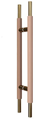 Moderna maniglia per porta d'ingresso in acciaio inox – Maniglia scorrevole in vetro per porte da fienile, montaggio su entrambi i lati, disponibile nelle lunghezze 61/79/199/179/149 cm