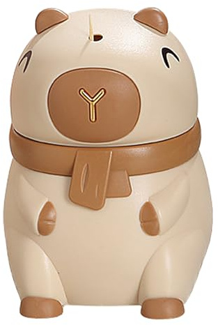 Generico Dispenser Stuzzicadenti, Portastuzzicadenti da Viaggio, Organizzatore Automatico Decorativo con Design Capibara per Cucina, Bagno e Ristorante