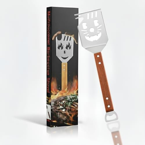 Yosalink Multifunktions Grillwerkzeug,Outdoor Grillutensilien,Grillzubehör Männer Geschenk,7 in 1 Grill Zubehör,Tragbarer Edelstahl Grillspatel,Grill Geschenke Für Männer, Papa Geburtstagsgeschenk