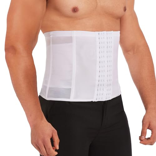 SLIMBELLE Herr Magbälte Fitnessbälte Body Shaper Svettbälte Midjegördel Justerbart Bälte Magkontroll Bälte
