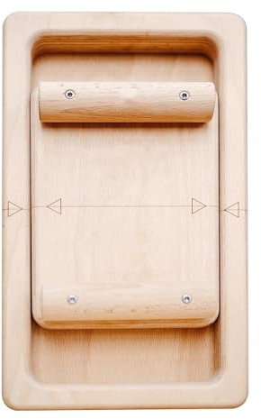 Grip Clash Wooden Finger Wrist Trainer - Armwrestling Strength Board Toy | Interactive Hand Exerciser Fun Training Equipment for Climbers, Dormitory Game & Grip Workout Finger Wrestling Board