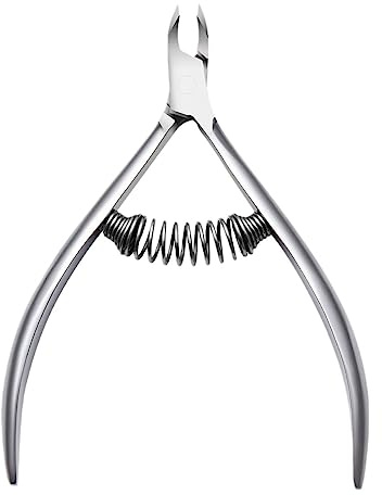 Alicates de acero inoxidable para cutículas, tijeras para piel muerta, herramienta de manicura, tijeras profesionales para mujeres