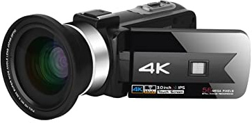Night Vision 4K WIFI-videokamera For Videoinspelning Utomhusvloggning Digital Recorder IR Bärbara Fotografiska Kameror Fånga Underbara ögonblick På Ett Enkelt Sätt(No SD Card,Set 4)