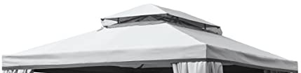 Ersatzdach für den Gartenpavillon Valencia 300 x 400 m Garten (3 x 4 m)