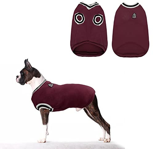 Suéter para Perros Jersey para Perro Abrigos de Invierno para Perros Ropa Cálida para Mascotas Disfraz de Punto Chaqueta Chaleco para Clima Frío Cachorros Gatos Perros Pequeños Medianos Grandes