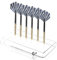 1Pcs Darthalter Dart Ständer Acryl für 18 Darts Dartpfeile Halterung Ständer Dart Displayständer Dartständer Klar für Steeldarts Softdarts Jede Art Aufbewahrung von Darts Display