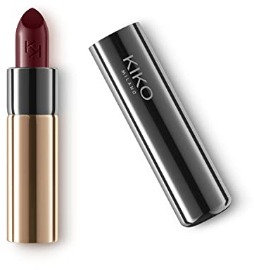 KIKO Milano Gossamer Emotion Creamy Lipstick 128, Barra de labios cremosa de color intenso