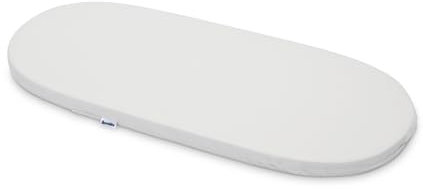 Sensillo - Kinderwagen Matratze - Einlage für Kinderwagenwanne - Universale Größe 35 x 75 x 3,5 cm - mit elastischem Polyurethan Schaum und abnehmbarem, waschbarem Baumwolle Bezug - Grau