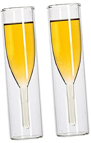 GLEAVI 2Pezzi Bicchieri da Coppa per Bevande Decorazione per Feste Tema e Matrimonio per Vino e Cocktail