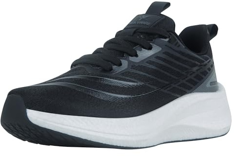 HUSKSWARE Zapatillas de Running Hombre Mujer – Deportivas Ligeras con Amortiguación y Refuerzo de Talón TPU, Transpirables para Correr, Gimnasio, Trabajo y Uso Diario – EU 36–45