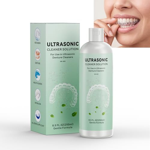 JeaTone Detergente Ultrasuoni per Apparecchio e Dentiera