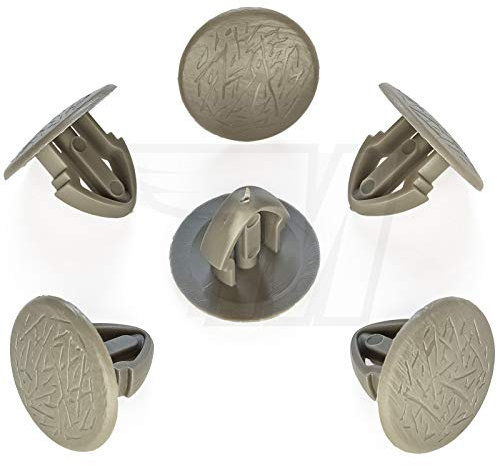 10x Innen Verkleidung Befestigungs Clip in Grau | 8200110307