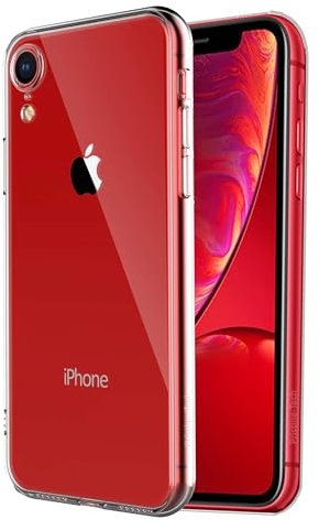 Pristine-Tech Case for iPhone XR 6.1-Inch, Non-Yellowing Shockproof Phone Cover, Anti-Scratch Clear Soft Silicone TPU Phone Cover for iPhone XR