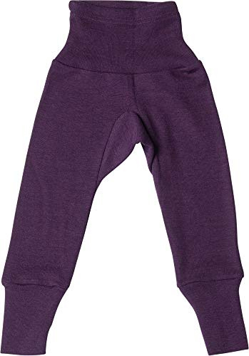 Cosilana, Baby Terry Pants/Longies, 70% Organic Wool, 30% Sílk (Natural, 8-15 months (Height 28-31) (74/80))