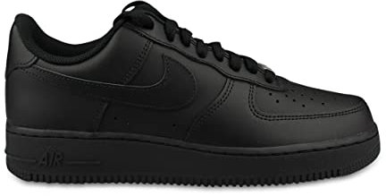 NIKE Air Force 1 '07, Zapatillas Hombre, Negro Triple Black, 45.5 EU